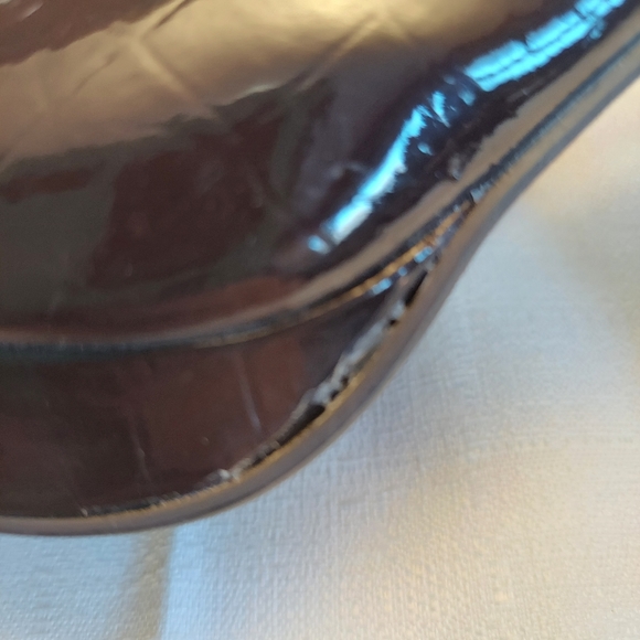 Maurices Brown Leather Heels with ankle strap Size 9M - Picture 6 of 9